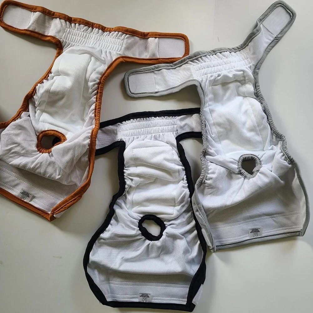 Dog Female Diapers 9 Reusable + 10 Disposable Waist 14